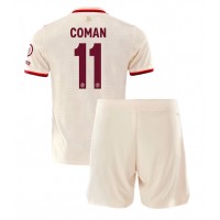 Maglia Calcio Bayern Munich Kingsley Coman #11 Terza Divisa Bambino 2024-25 Manica Corta (+ pantaloncini)